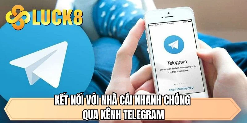 Kết nối với nhà cái nhanh chóng qua kênh Telegram